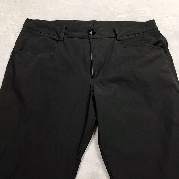 LULULEMON Commission Pant Men 38 (36x33) Charcoal Gray Classic Warpstreme Chino - Picture 3 of 14